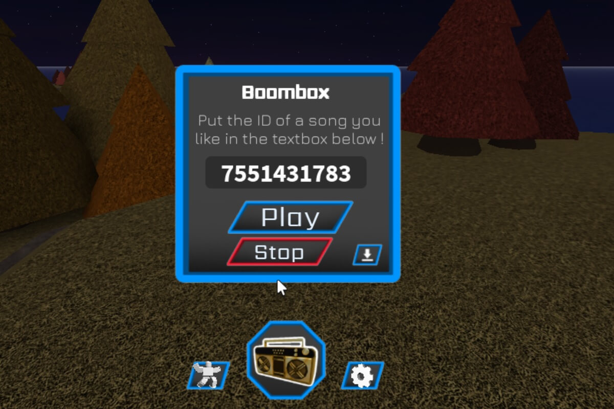 id code roblox