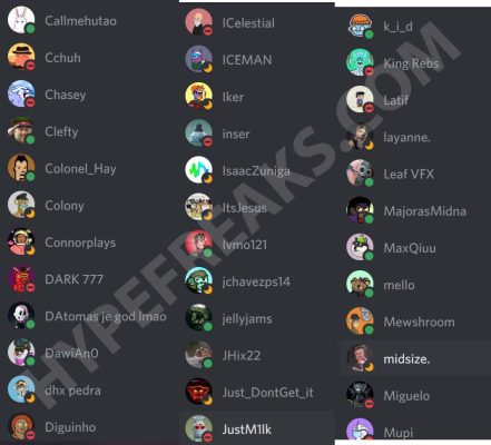 Discord members with NFT pfp's